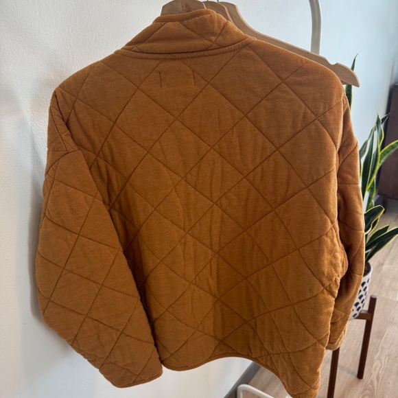 Z Supply Quilted Jacket in Rust Brown - Picture 3 of 4